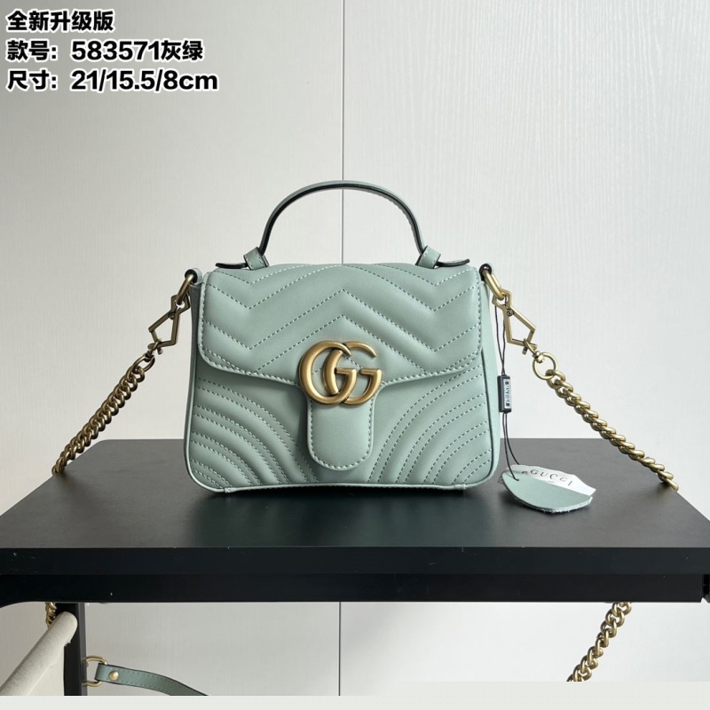 G*u*i top handle bags